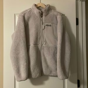 Columbia soft fuzzy jacket